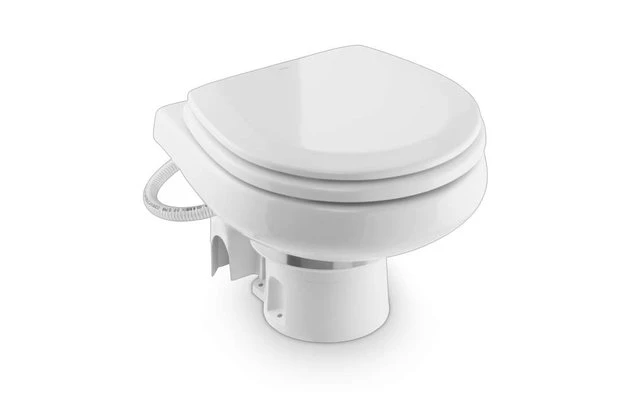 Dometic MasterFlush MF 7120 Electric Chopper Toilet With Fresh Water Flush Standard Height 12 V 4 Dometic MasterFlush MF 7120 Electric Chopper Toilet With Fresh Water Flush Standard Height 12 V - Image 2