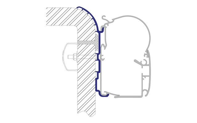 Dometic PW-ADAPT Adapter For Wall Awnings PW 1100, PW 1500 & PW 3800 3.0m 9 Dometic PW-ADAPT Adapter For Wall Awnings PW 1100, PW 1500 & PW 3800 3.0m - Image 7