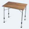 Dometic Zero Light Oak Medium Camping Table With Adjustable Legs 60 X 80 Cm -Dyers Online 708698 4838639