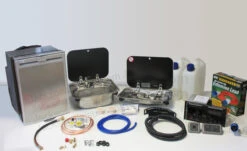 Dometic-Smev 8005 Sink & Smev 8002 Campervan Caravan Motorhome Conversion Kit 2 -Dyers Online Con Kit 2 8005 BLK CD 88252.1536137649