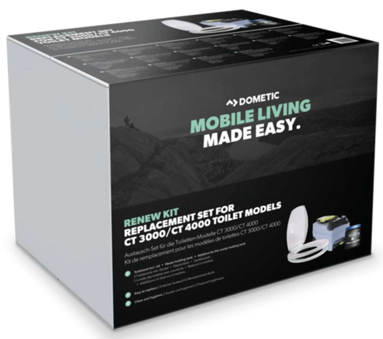 Dometic CT3000 / CT4000 Cassette Toilet Renew Kit 3 Dometic CT3000 / CT4000 Cassette Toilet Renew Kit