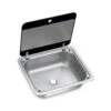 Dometic SNG 4133 Caravan Square Sink With Glass Lid 2 Dometic SNG 4133 Caravan Square Sink With Glass Lid -Dyers Online SNG 4133 87813.1679913505