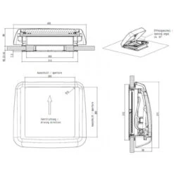 Dometic Micro Heki Campervan Caravan Rooflight -Dyers Online dometic micro heki 18759.1524738312