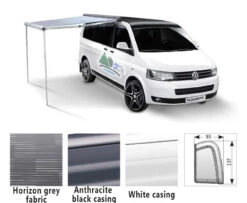 Dometic PerfectWall PW1100 Campervan Awning Kit With Adapter Brackets -Dyers Online pw1100 4 45526.1618395229